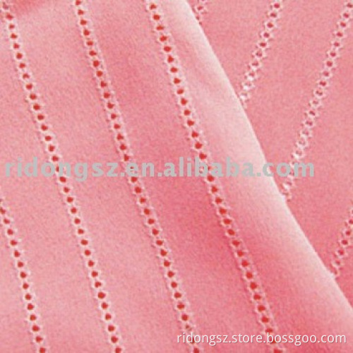 Double needle picot stitch machine